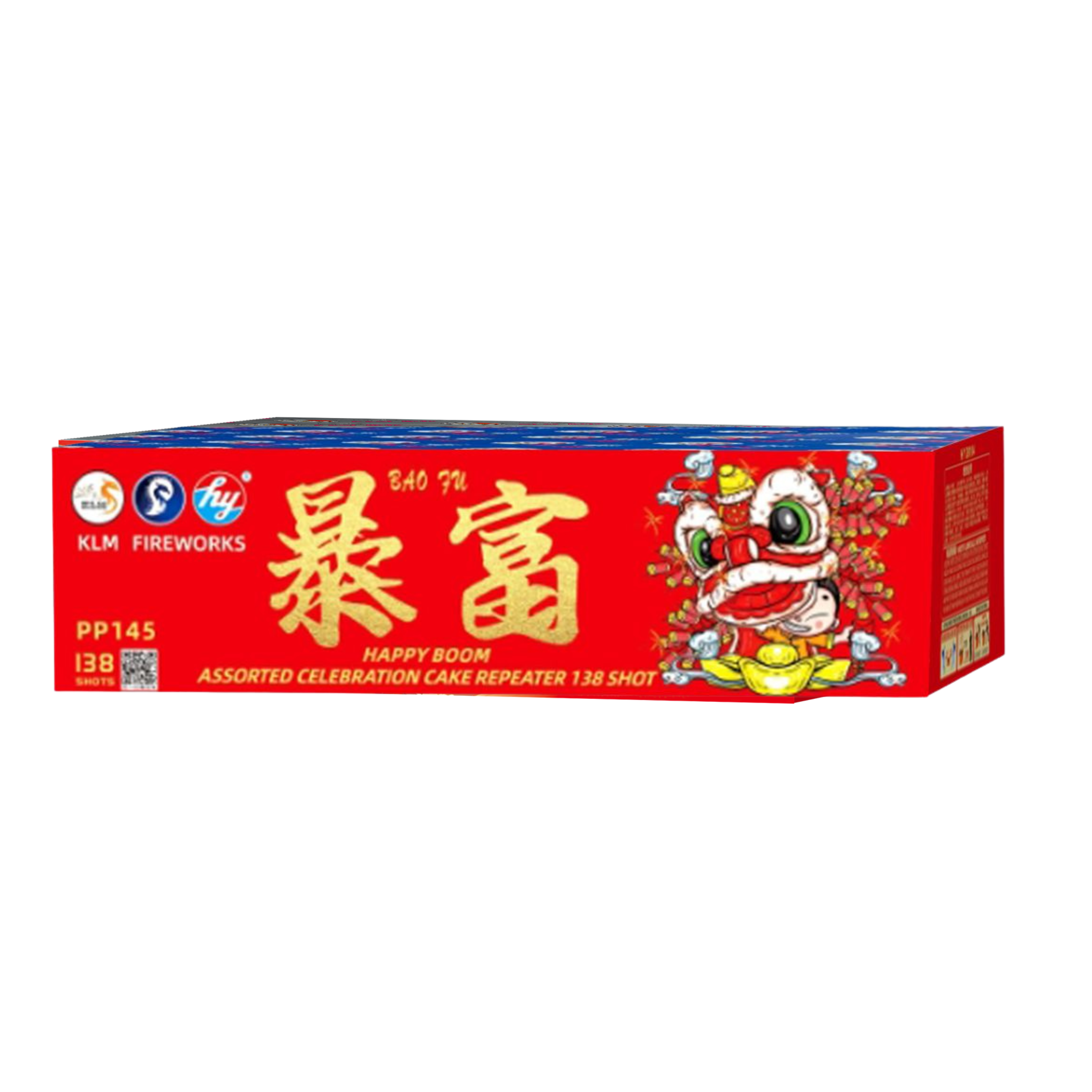 B10) 4''138发暴富(A+) – KLM Fireworks